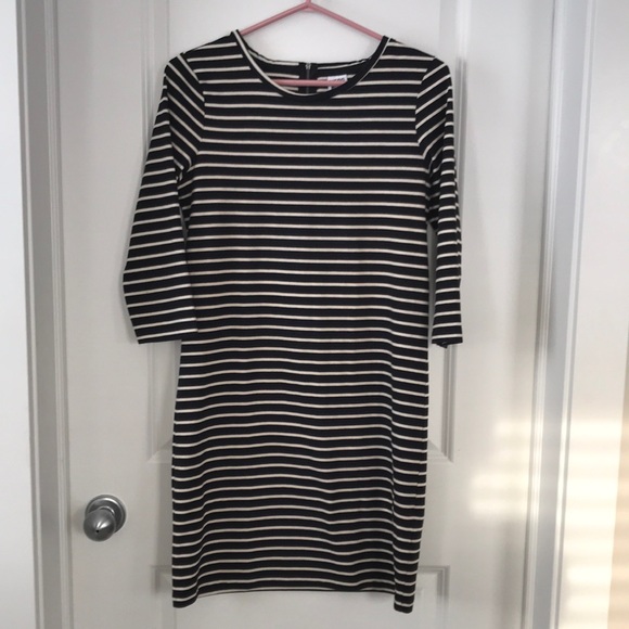 Vero Moda 3/4 Short Striped Dress - Picture 1 of 6